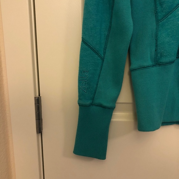 Zella, Like New Turquoise Hoodie - Picture 3 of 7